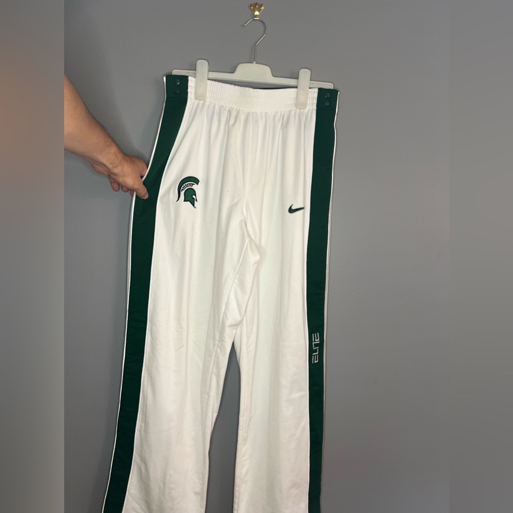 Michigan State University snap away sweatpants